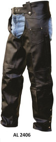 Allstate Leather Unisex Split Cowhide Chaps