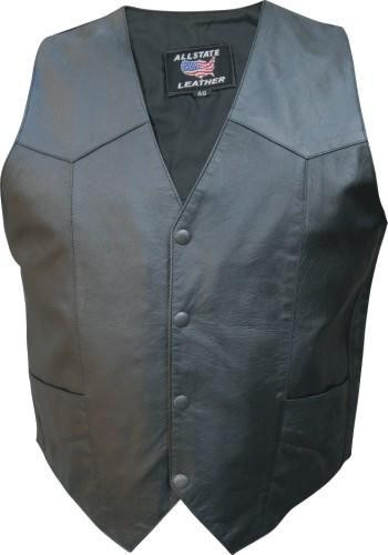 Goatskin deals leather vest