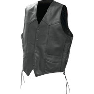 Rocky Mountain Hides™ Solid Genuine Buffalo Leather Vest   