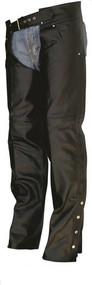 Ladies Leather Chaps - Womens Motorcycle Chaps - Biker 