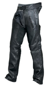 Allstate Leather Drum Dyed Naked Cowhide Unisex Chaps