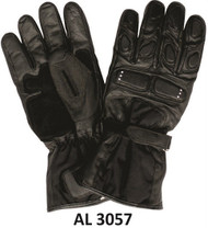 Allstate Leather 3057 Padded Riding Gloves