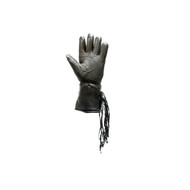 All Leather Motorcycle Gauntlet Glove 