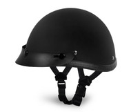 Daytona Helmets SMOKEY W/ SNAPS- DULL BLACK