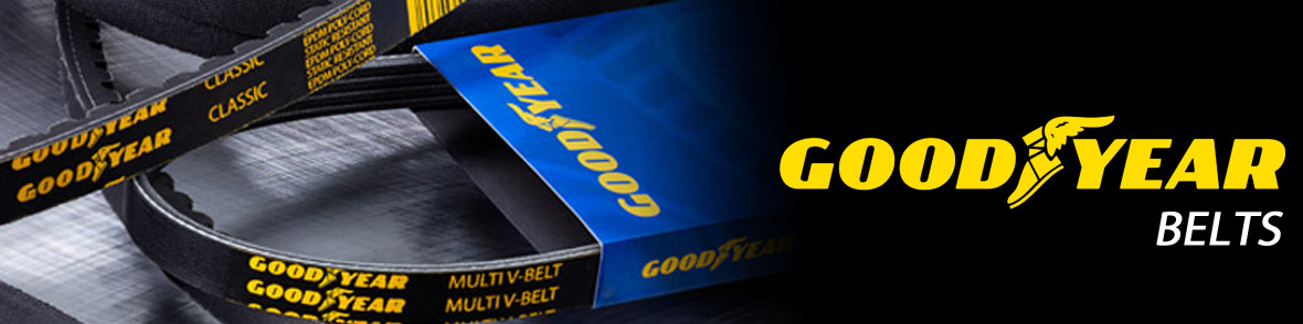 Goodyear Belts brand banner