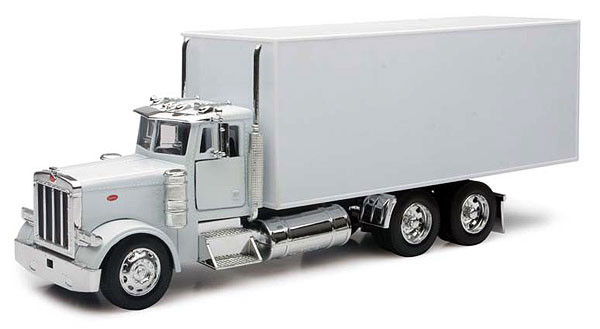 white box truck toy