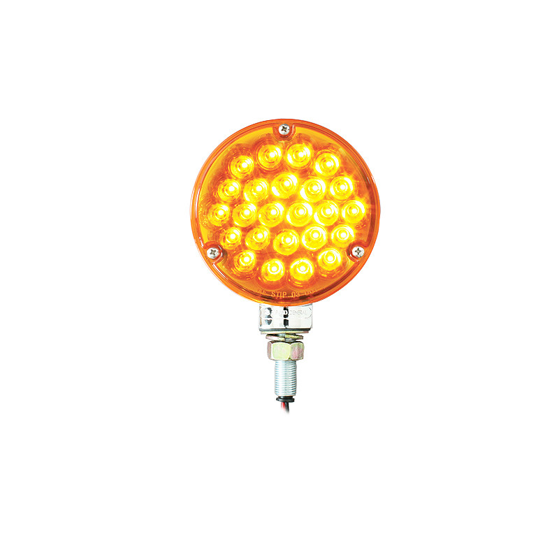 Round Pearl Turn Signal Light By Grand General Raney's Truck Parts