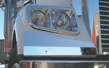 Freightliner Coronado Headlight Fender Guards - Raney's ... freightliner truck fuel filters 