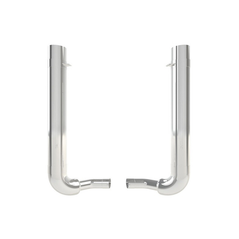 Kenworth W900B 8" Dynaflex Chrome Exhaust Kit Raney's Truck Parts