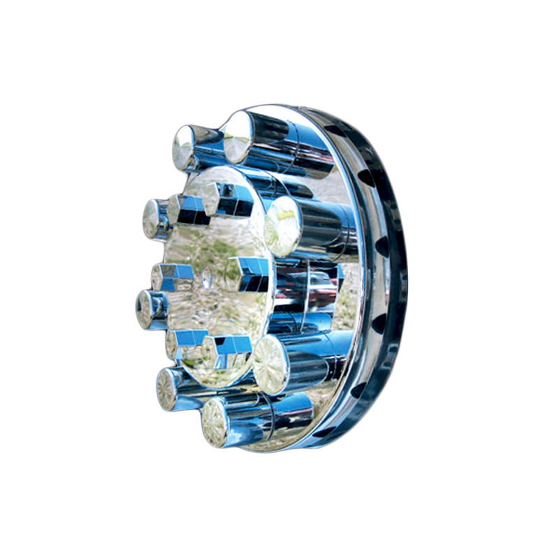 Lifetime Chrome Rear Axle Cover With Top Hat Style Nut Covers Raney's