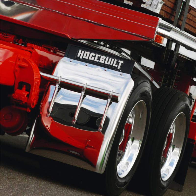 Hogebuilt Premium 30" Quarter Fender With UBolt Style Mounting Kit