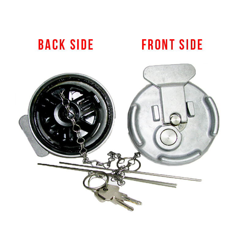 Peterbilt 4" Vented Locking Fuel Cap Raney's Truck Parts