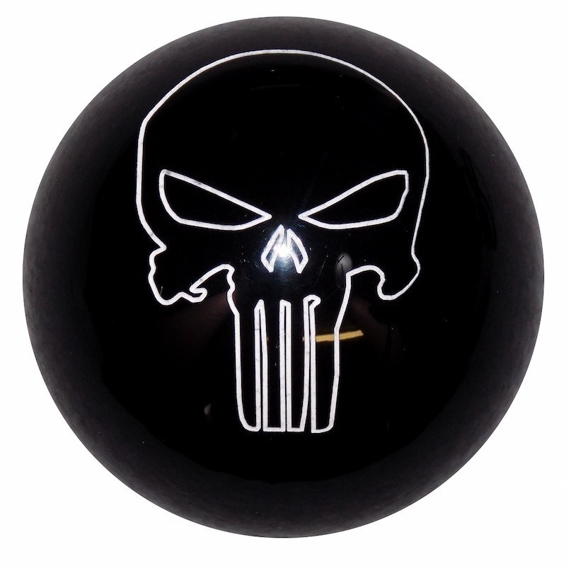 Punisher Skull Shift Knob Kit Raney's Truck Parts