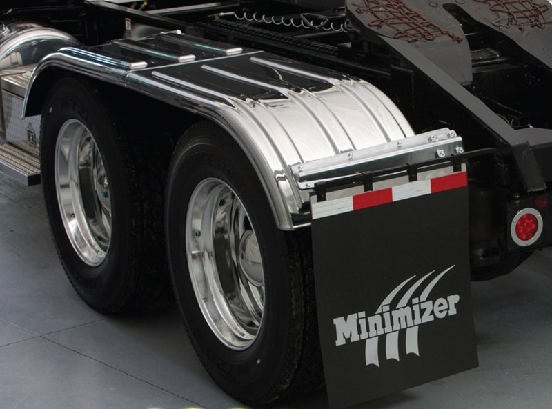 Minimizer 4000 Series Chrome Poly Fenders Raney's Truck Parts