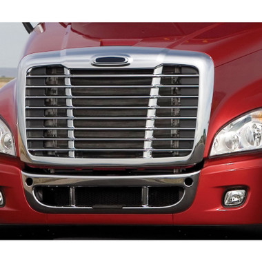 Grille Chrome with Bug Net Fit: Freightliner Century