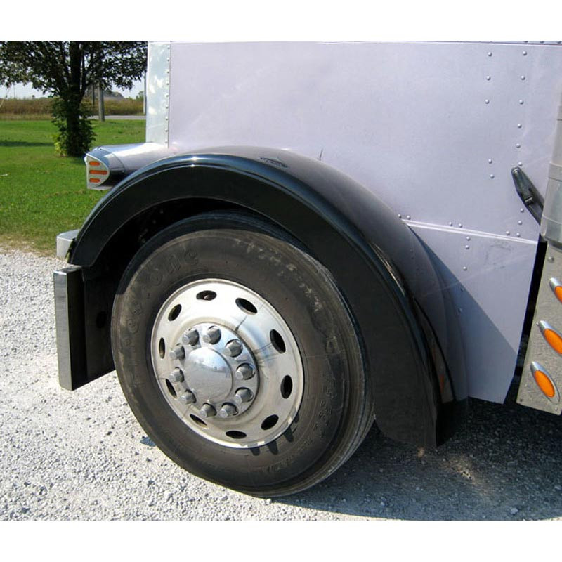 Peterbilt 379 "Old School" Fiberglass Front Fender Set Raney's Truck