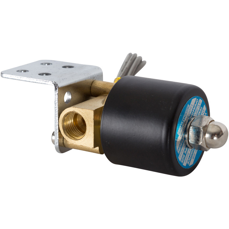 HornBlasters Brass 1/4" Electric Air Valve 210 PSI Raney's Truck Parts