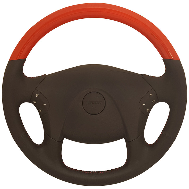 Freightliner Cascadia 18" Viper Red Steering Wheel With Hub Included