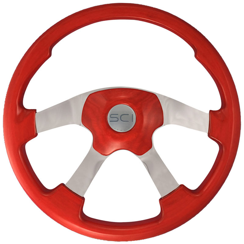 Wildwood Red Steering Wheel - Raney's Truck Parts 95 freightliner fuel filters 
