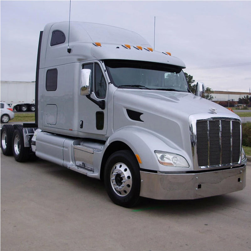 Peterbilt 587 Chrome Set Back Axle Bumper By Valley Chrome Raney S Truck Parts