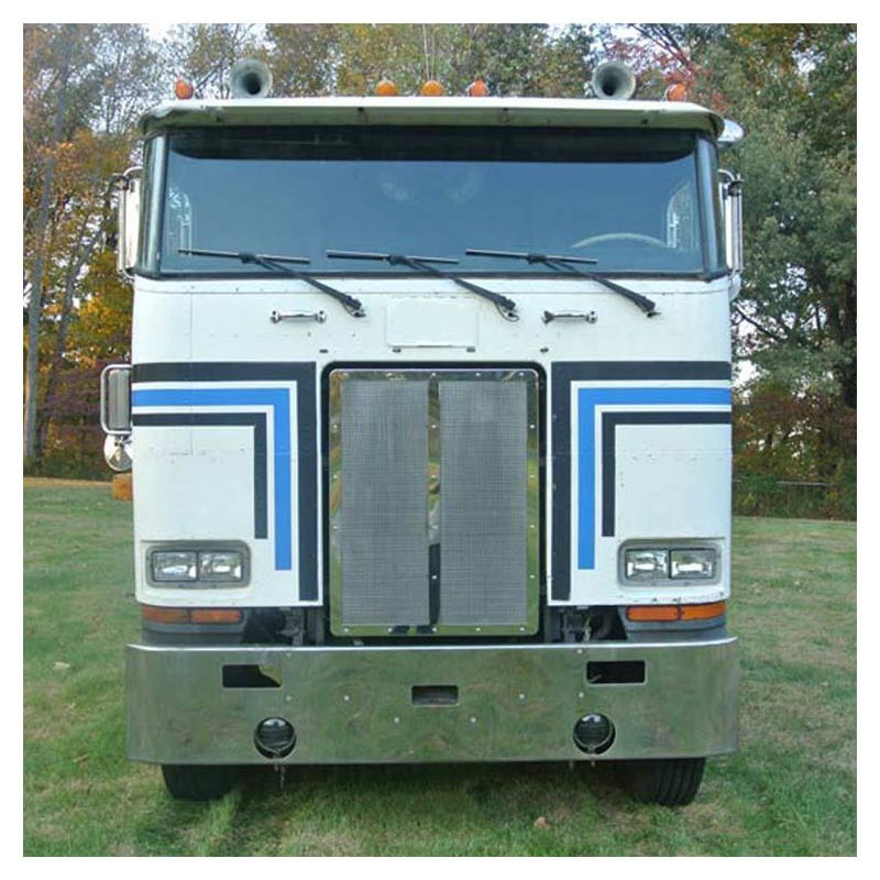 Peterbilt 362 Chrome Texas Square Bumper By Valley Chrome Raney's