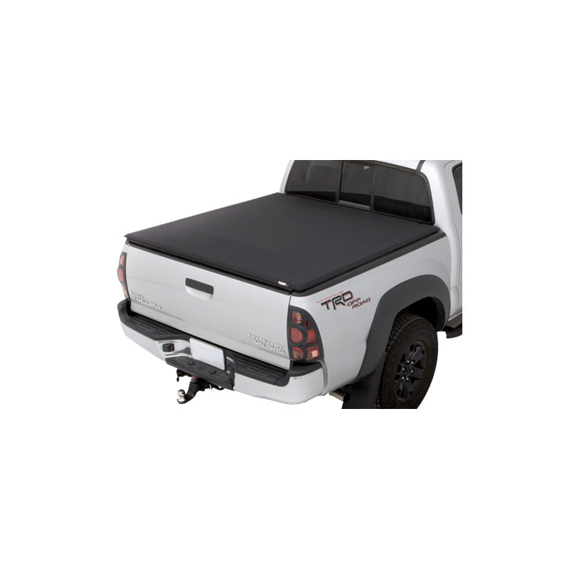 With Utility Track 2005 2015 Toyota Tacoma Xtra 5 Soft Tri Fold Tonneau Cover