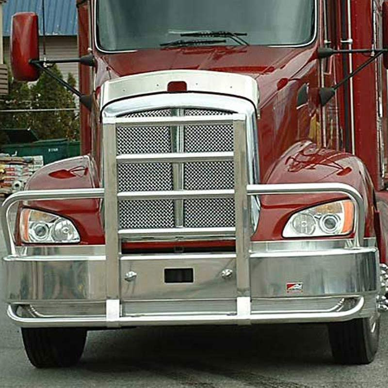 Kenworth T660 Ali Arc Curved Front Bumper Grill Guard