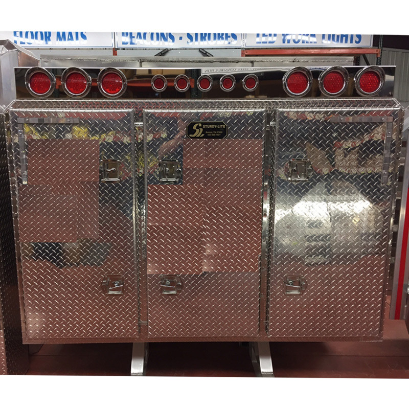 Upper Light Bar For 3 Door SturdyLite Headache Rack By Brunner