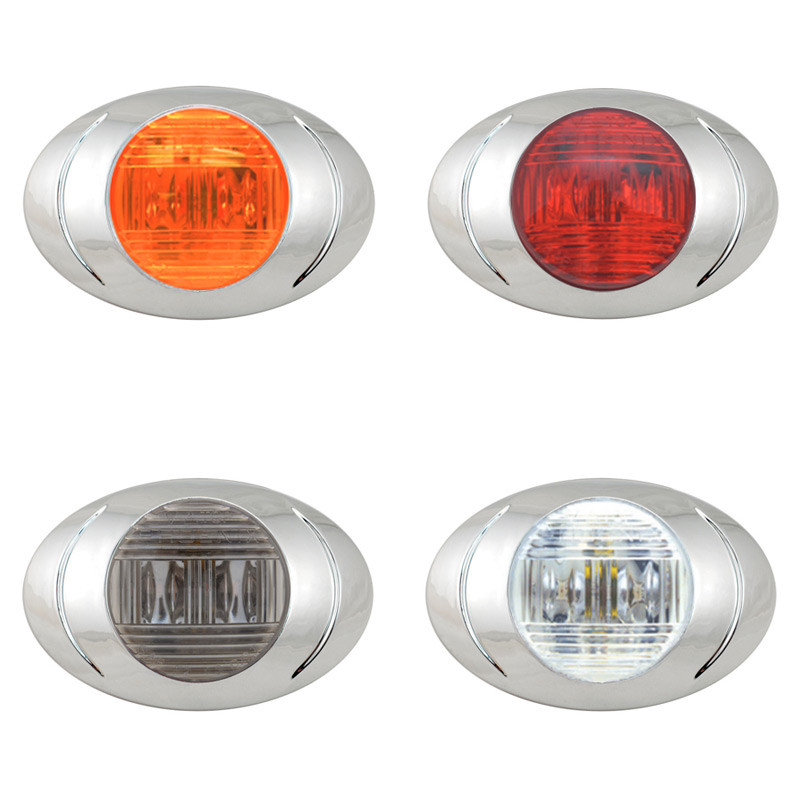 Oval P3 LED Clearance Marker Lights Raney's Truck Parts