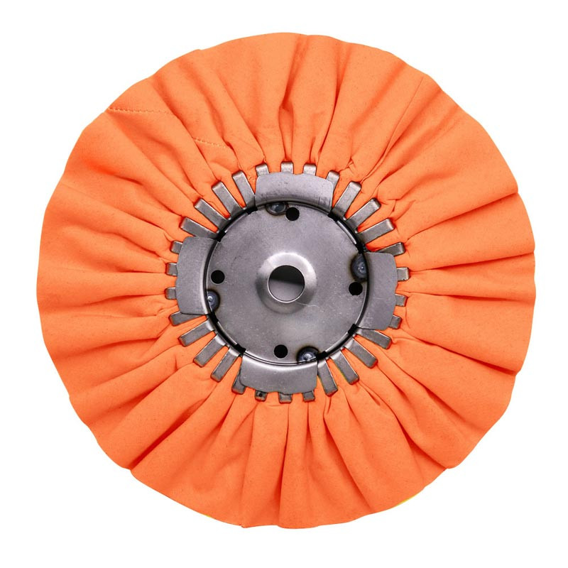 Renegade 9" Orange Mill Treated Airway Buffing Wheel 16 Ply Raney's