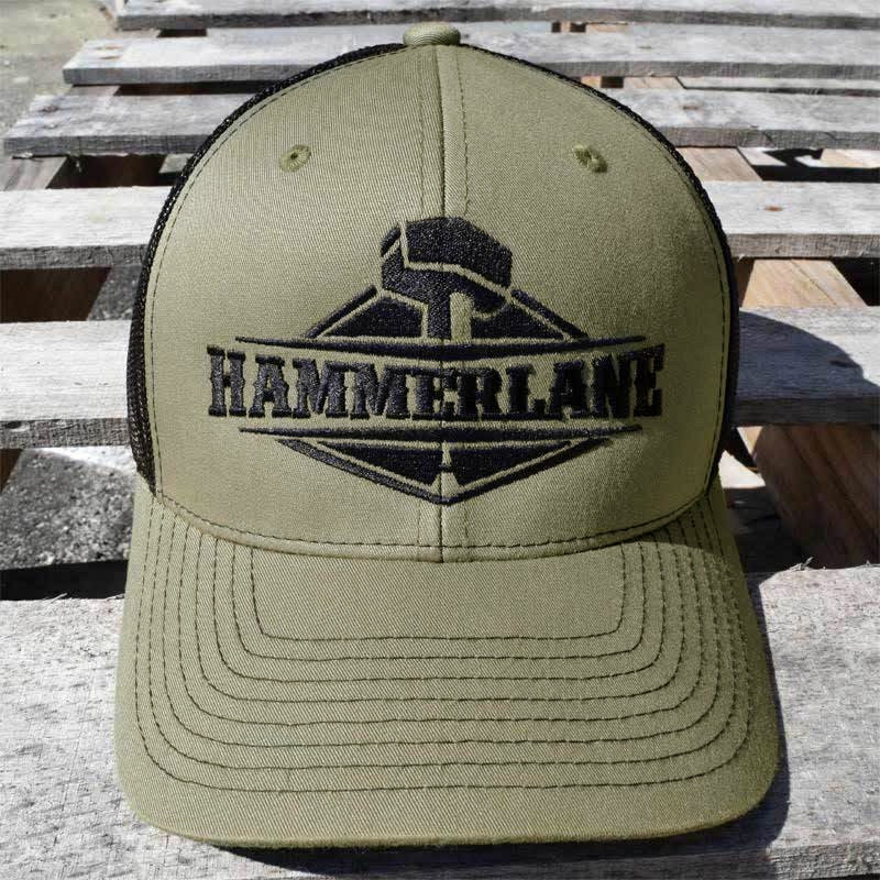 army trucker cap