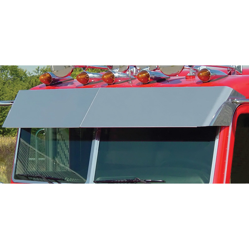 Peterbilt 388 389 Multi Fit Blind Mount Visor By RoadWorks Raney's
