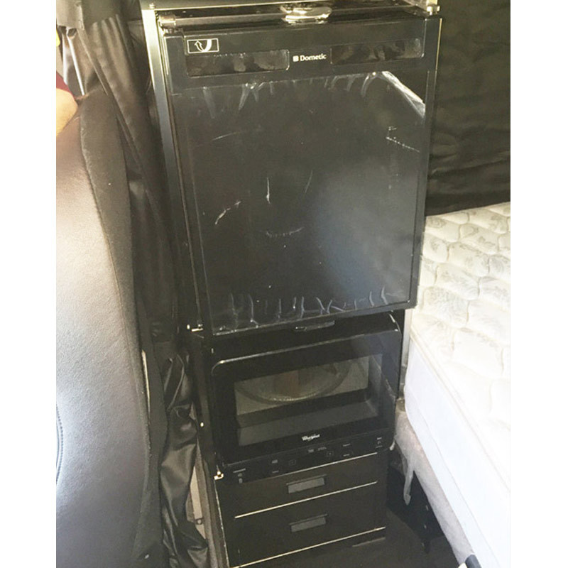 Download Kenworth W900 Refrigerator And Microwave Storage Solution By Iowa Customs Raney S Truck Parts