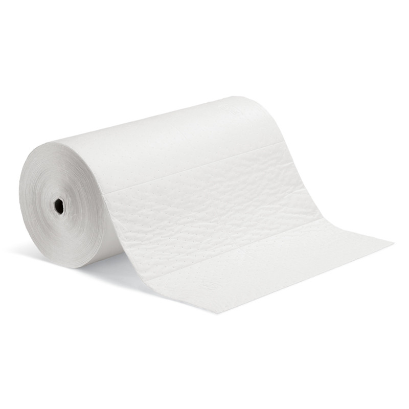 PIG Universal Light-Weight Absorbent Mat Roll 60 Pads per Roll 15/" x 50/'
