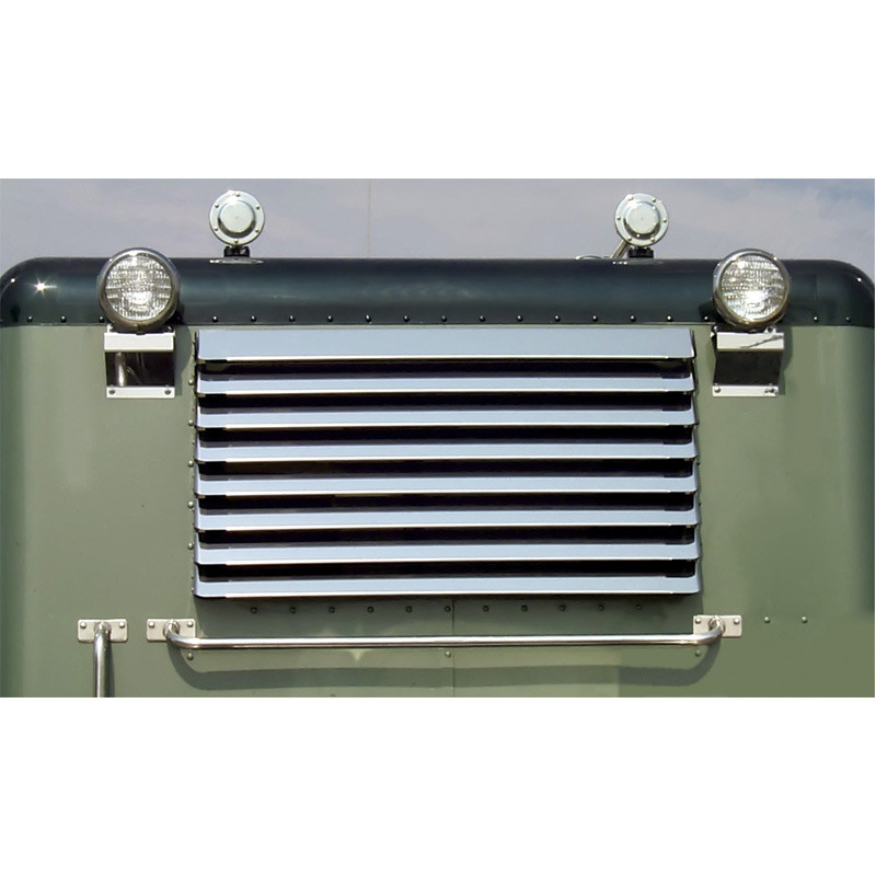 Peterbilt LouveredStyle Rear Window Shade 8 Louvers By RoadWorks