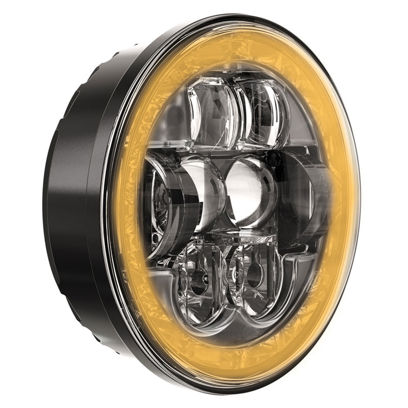 Truck Lite 27450c Single Rectangular Led Headlight 5in X 7in 4 State Trucks
