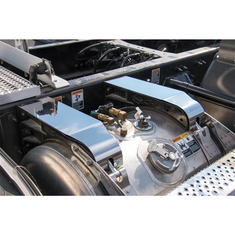 Peterbilt Fuel Tank Bracket Cover By RoadWorks Raney's Truck Parts
