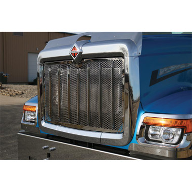 International HX520 Punched Grill Insert With 7 Vertical 