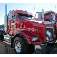 t800 kenworth chrome newer bumper valley tapered break 2004 grill replacement louver 1995 bars