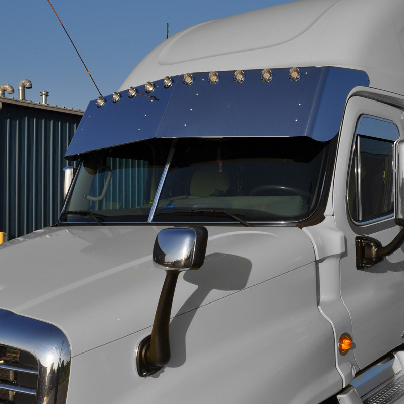 freightliner cascadia drop visor