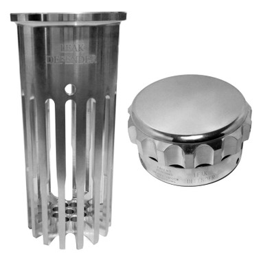 fuel cap kenworth anti defender leak siphon peterbilt freightliner optional locking western star gas caps truck collar parts