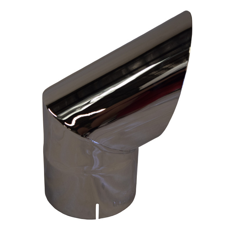 Dynaflex Chrome Stack 6" Rain Cap Pair Raney's Truck Parts