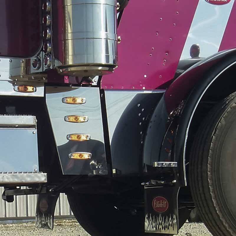 Peterbilt 359 Extended Hood Extension Panels By Roadworks