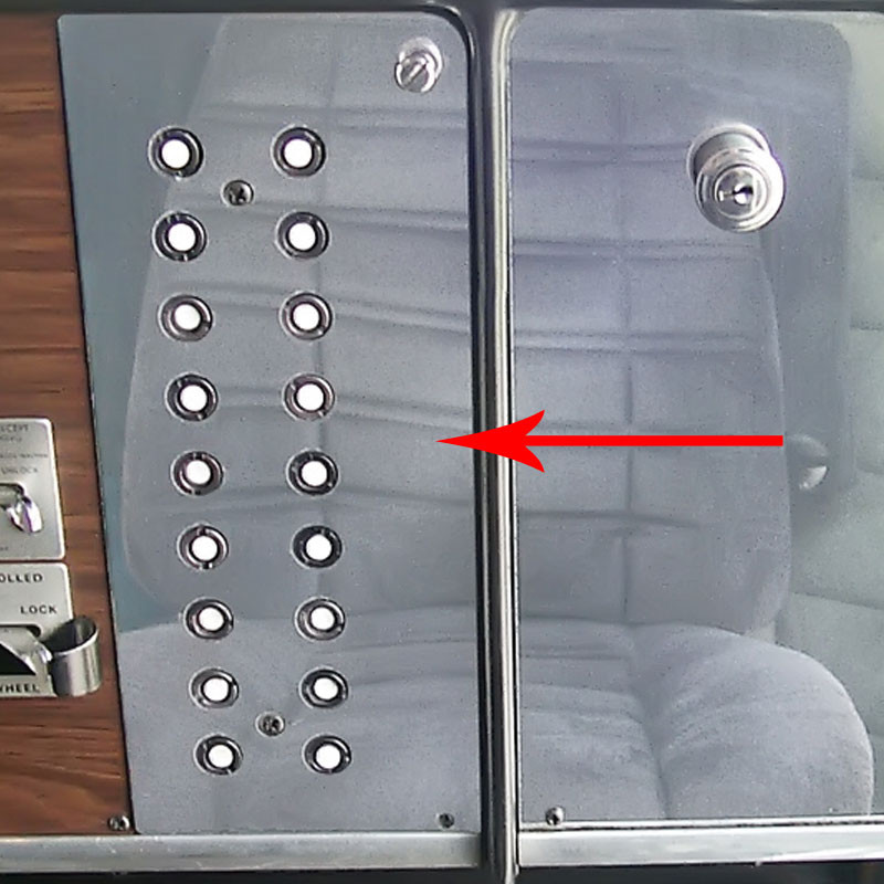 Peterbilt 359 Circuit Breaker Area Trim By RoadWorks Raney's Truck Parts