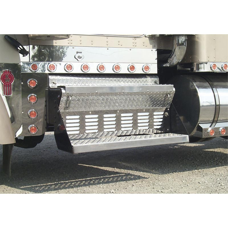 Kenworth W900l Louvered Toolbox Cover 39 1 2 By Roadworks