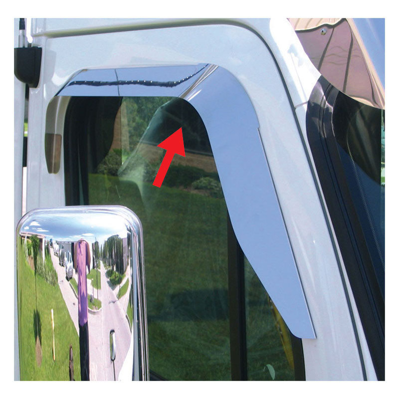 freightliner cascadia window visor