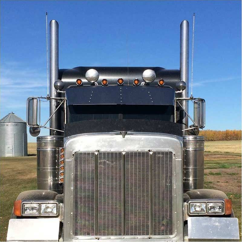 peterbilt 337 drop visor