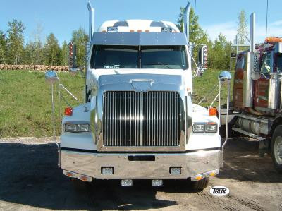 western star 4900 drop visor