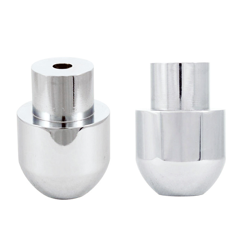 Chrome Shift Knob Adaptor 5/16 24 SAE Thread Raney's Truck Parts