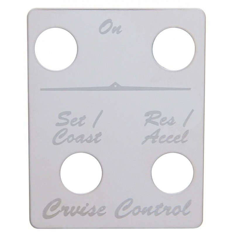 cruise control switch plate